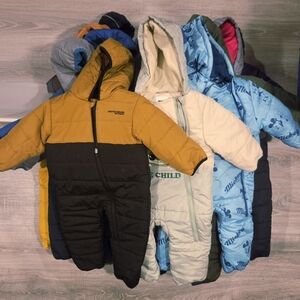 Infant Snowsuit Collection with Hood